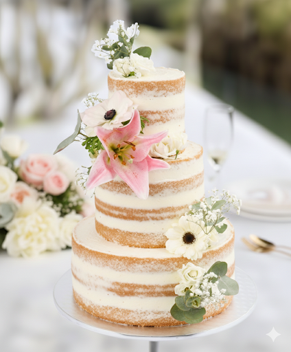 Mr Chou Naked Cake